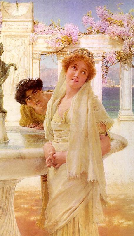 Alma Tadema A Difference of Opinion oil painting picture